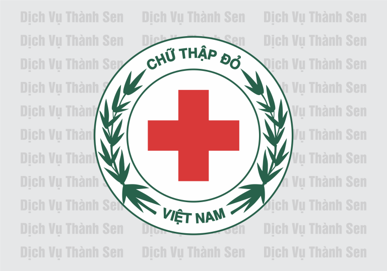 File vector logo Hội Chữ thập đỏ Việt Nam chuẩn CorelDraw CDR miễn phí